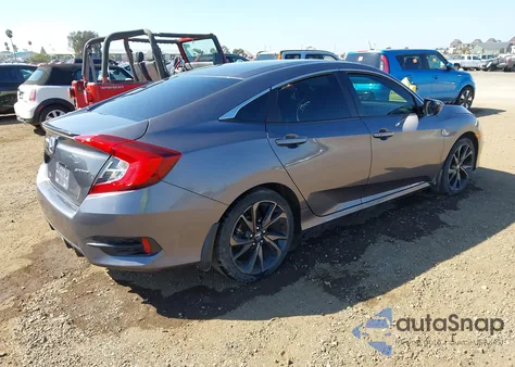 2020 Honda Civic Sport from USA, damaged, VIN 19XFC2F89LE207413